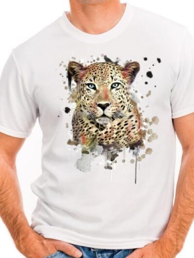 Мъжка тениска с пантера