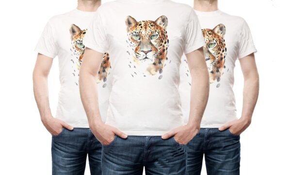 Мъжка тениска с тигър